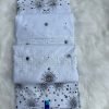 Black/White, Lace, Half Piece (6 Yards)