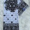 Black/White, Plain, Half Piece (6 Yards)